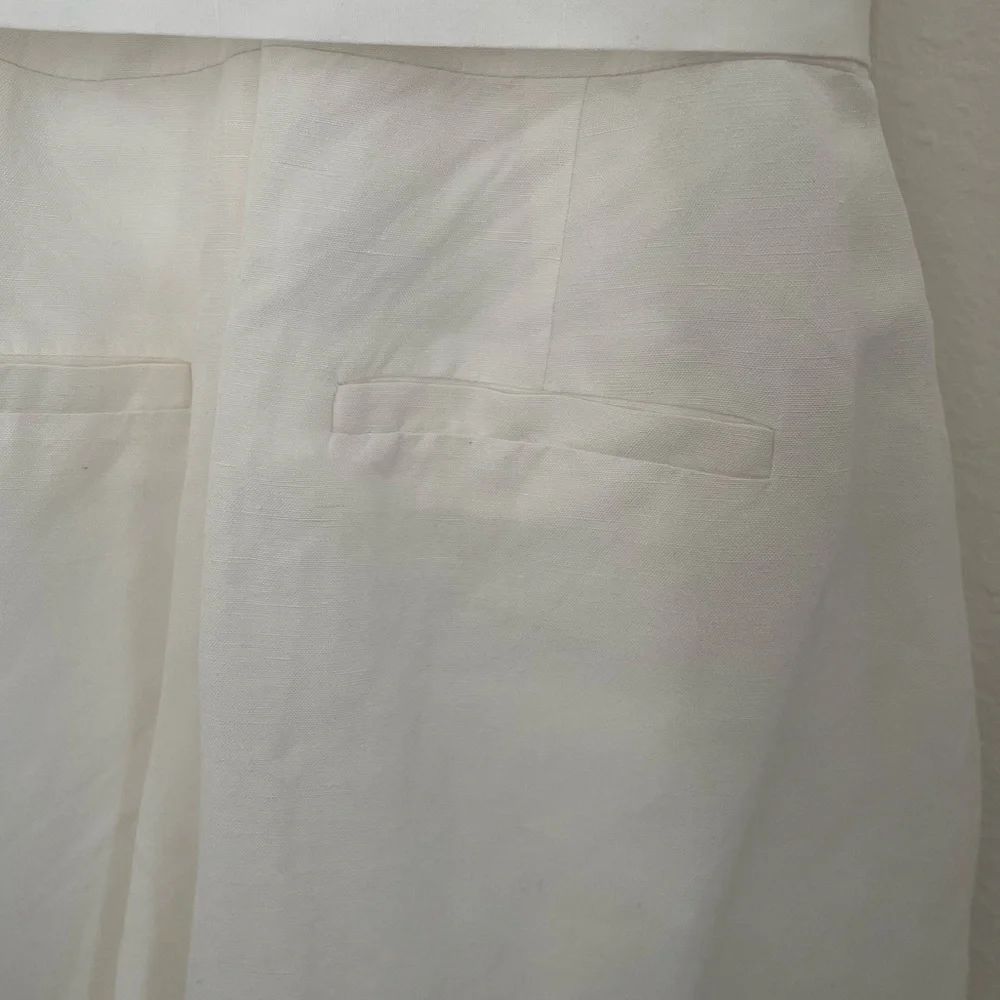 Banana Republic Linen Romper White Size 2